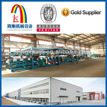 Composite sandwich panel machine production line